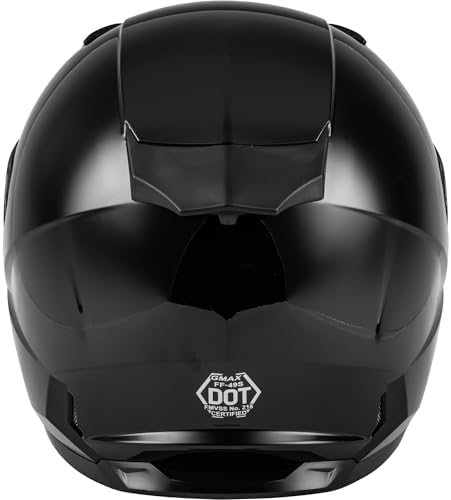 GMAX FF-49S Full-Face Helmet w/Electric Shield (Black, 2X-Large) - FMVSS 218 Approved