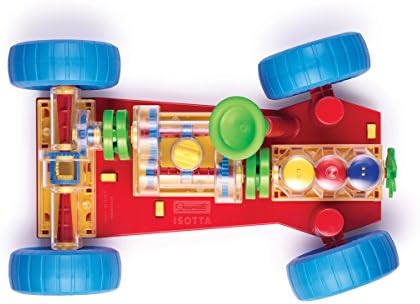 Quercetti Isotta Discovery Car - Simple Introduction to The Inner Workings of a Car (Made in Italy)