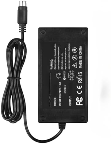 24V 4Pin Replacement Adapter for Makerbot Replicator 2 2X Desktop 3D Printer MP04948 MP04952 MP05927 Power Supply Cable Cord