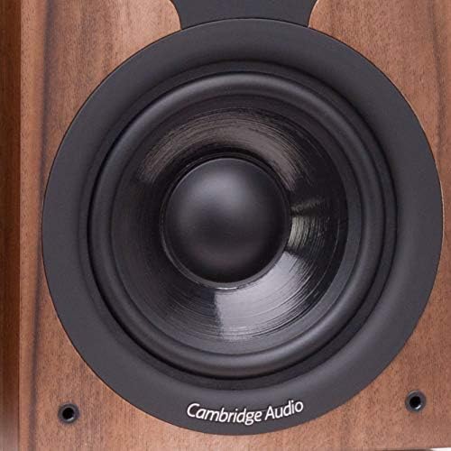 Cambridge Audio SX-50 Bookshelf Speaker | 100 Watt Home Theater Compact Speaker Pair (Matte Black)