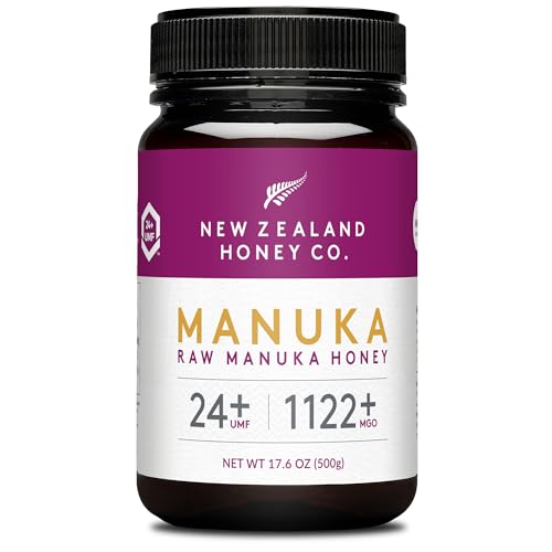 Raw Manuka Honey UMF 24+ MGO 1122+, UMF Certified, 3rd Party Tested, 8.8oz