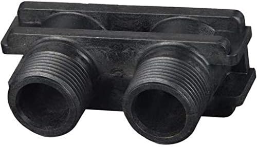 Fleck 80k On Demand Water Softener with Resin Made in USA/Canada 80,000 Grains Black