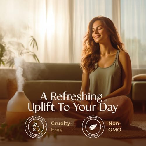 Gya Labs Breathe Essential Oil Blend - 0.34 Fl Oz - for Diffuser, Hair