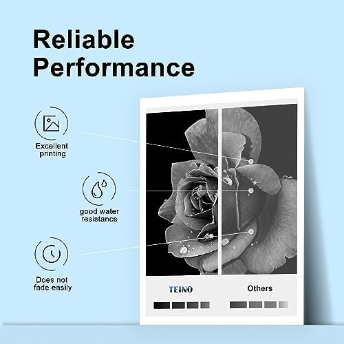 TEINO 61XL 61 Black Ink Cartridge Replacement for HP Ink 61