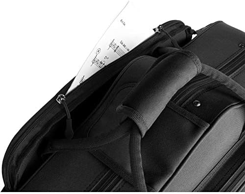 Protec MX305CT Max Tenor Saxophone Case with Backpack Straps, Black