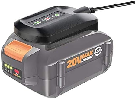 WA3742 Charger for 20V Lithium Battery WA3520 WA3525 WA3578, Cell9102 Replacement Worx Battery Charger 20V WA3732 WA3875 WA3881