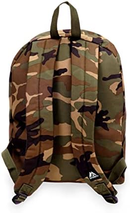 Everest Classic Woodland Camo Backpack, Camouflage, One Size