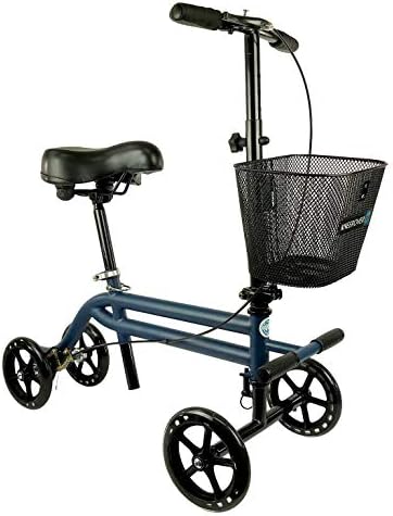 KneeRover Large Comfortable Gel Padded Seat for Steerable Seated Scooters | Manufacturer Replacement Accessory Part, For Sitting Scooter with Leg Rest