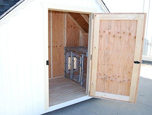 8 x 10 Cape Cod Kennel Panelized Kit