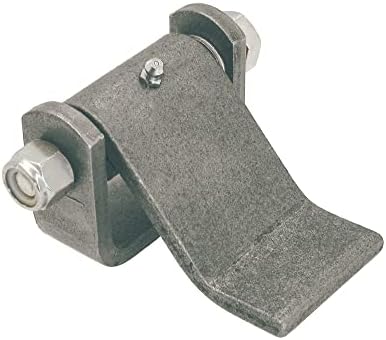 Buyers Products B2426FS Formed Steel Strap Hinge with Grease Fitting, 3.85 x 4.33 x 2.44 Inch Heavy Duty Black Hinge for Truck Bodies