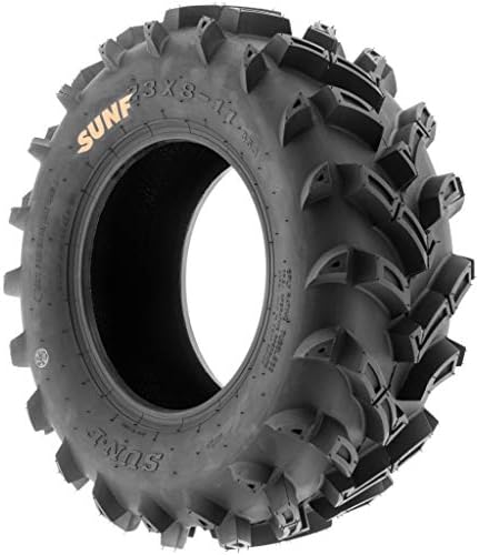 SunF Set 2 ATV Tires 22x11-9 Muddy 22x11x9 Dirt Mud 6 PR A024