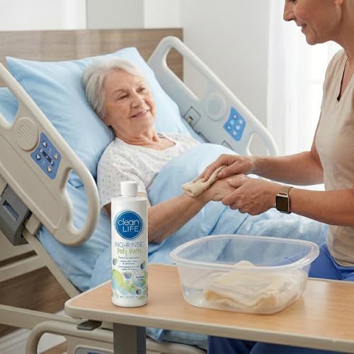 No-Rinse Body Bath (1 Gallon) - Leaves Skin Clean, Refreshed and Odor-Free, Rinse-Free Formula - Makes 128 Complete Baths