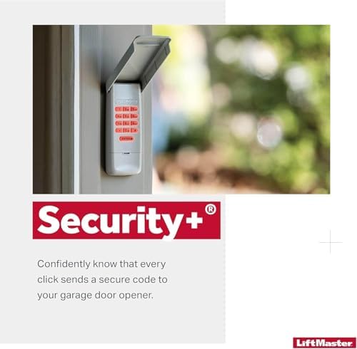 LiftMaster 877LM Wireless and Keyless Entry Keypad for Garage Door Openers - Works only with LiftMaster Garage Door openers with Security+ 2.0 with
