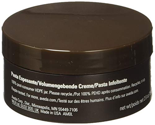 Aveda Men Pure-Formance Thickening Paste | Thickens Hair | Versatile Hold | Natural Finish Hair Styling Paste | With Amla |91% Naturally Derived*, 2.5 Fl Oz