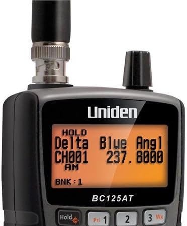 Uniden Bearcat BC125AT 500 Alpha Tagged Channel Bearcat Handheld Scanner (2-Pack)