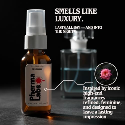 Pheromone Perfume for Women – Rose Peony Musk Fragrance | Long-Lasting Feminine Scent | Confidence Boosting Perfume Spray | 30 mL Perfume con