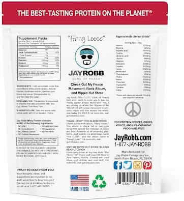 JAYROBB Whey Protein (5 Pound, Vanilla)