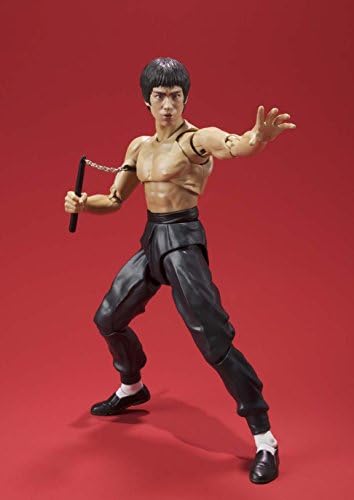 TAMASHII NATIONS Bandai Bruce Lee S.H. Figuarts Action Figure | Bruce Lee 5 Inch Action Figure S.H. Figuarts - Bruce Lee