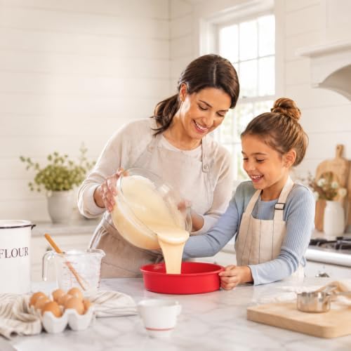 Mrs. Anderson's Baking Silicone Loaf Bread Pan, Non-Stick European-Grade Silicone
