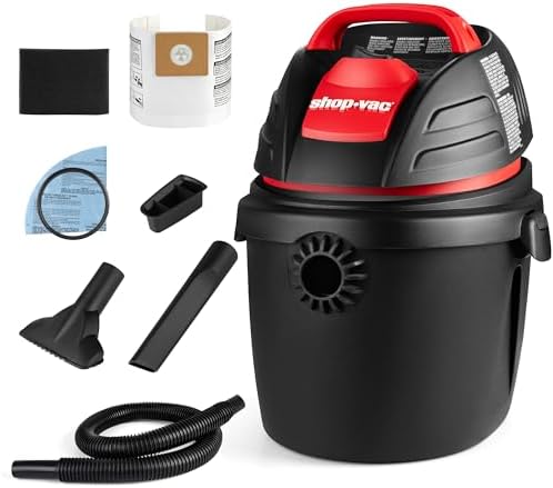 Shop-Vac 9303511 2.5 Gallon 2.5 Peak HP Wet/Dry Vacuum with Blower Function