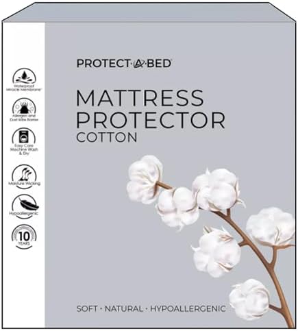Protect-A-Bed Cool Waterproof Mattress Protector, King