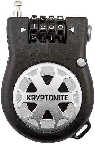 Kryptonite R2 2.4mm Retractor Combo Cable Bicycle Lock