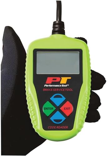Performance Tool W3000 Automotive Electronic Parking Brake Tool | Reads diagnostic codes. Opens and closes calipers. Bleeds brakes. Works on VW, Audi