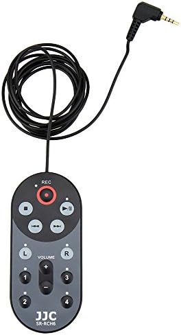 Wired Remote Control Replaces for Zoom RC4 for Zoom H4n H4nPro H4nSP for RODE NT5 Portable Handy Remote Control with 78.7"/200cm Cable to Capture Volume,Record Level,Input Source&Transport Functions