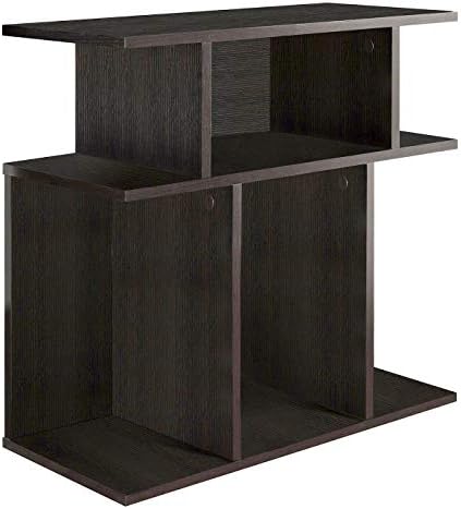 Monarch Specialties , Accent Side Table, Cappuccino, 24H"