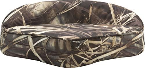 Attwood 98505CA Casting Fishing Boat Seat, Camouflage Vinyl Finish