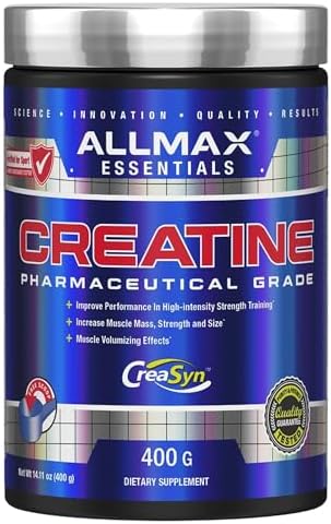 ALLMAX Creatine Monohydrate Powder, Micronized, Unflavored, 1000 g
