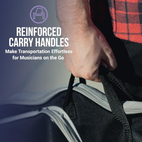 Wayfinder Standard Lightweight Electric Guitar Gig Bag (WF-GB-ELEC) | Travel Friendly with Adjustable Backpack Straps and Spacious Accessory Pocket