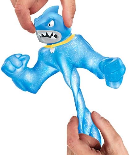 Heroes of Goo Jit Zu - Single Stretchy Shark Action Figure, Thrash