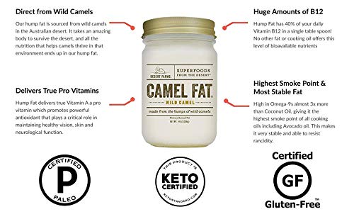 Desert Farms - Real Organic Cooking Camel Hump Fat - Halal