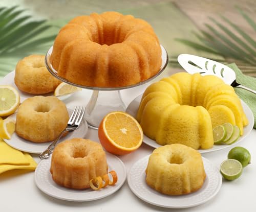 Dockside Market Tropical Mini Sampler Cakes - All natural- Fruit Cakes Combo perfect for Birthday, Gift Basket