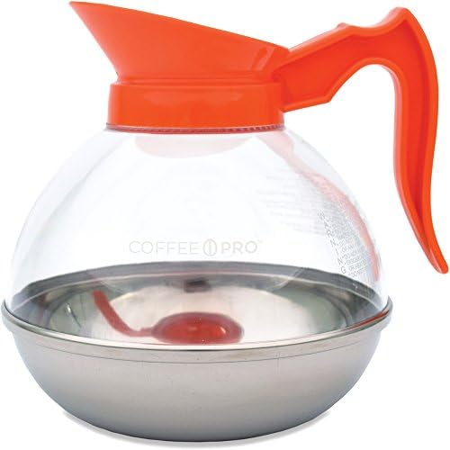Original Gourmet CPU13 Unbreakable Decanter, Decaf, 12 Cup, 8-Inch x10-Inch x10-Inch, OE Handle