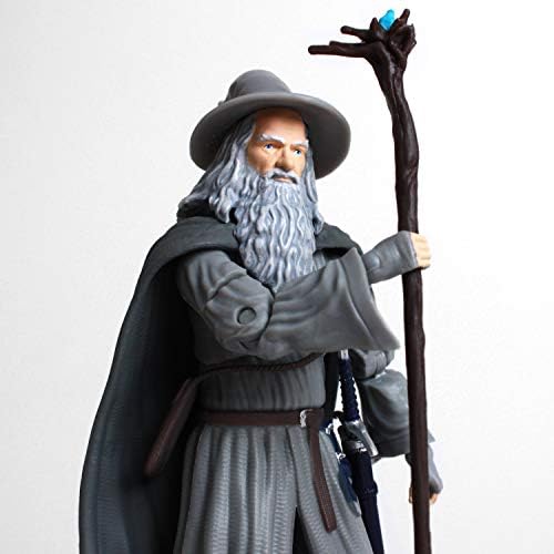 The Loyal Subjects The Lord of The Rings Gandalf BST AXN 5" Action Figure with Accessories
