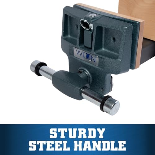 Wilton Woodworking Vise, 4" x 7" Jaw, 10" Max Jaw Opening, Rapid-Action (Model 78A)