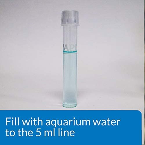API REPLACEMENT PLASTIC TEST TUBES WITH CAPS For Any Aquarium Test Kit Including API Freshwater Master Test Kit 24-Count Box