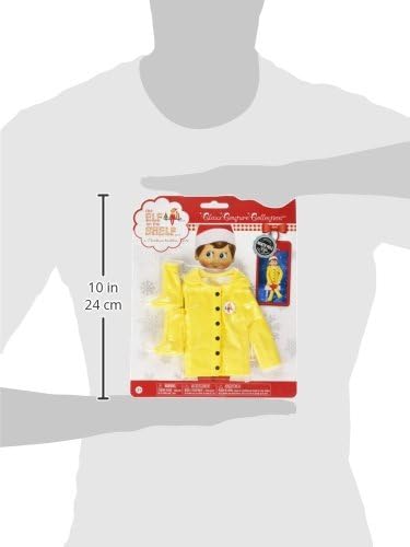 Elf on the Shelf Claus Couture Caroling in the Raincoat
