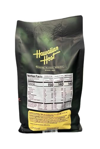 Hawaiian Host Paradise Collection - Paradise Delights Assorted Chocolate Macadamia Nuts - 47 Oz Bag