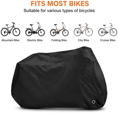 Bike Cover for Strider 14x Pro | Durable Oxford Fabric Bike Cover with Adjustable Buckle Straps, Easy Storage Design and Full Coverage Protection