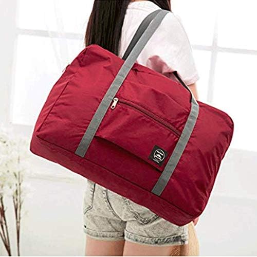2 Pack Foldable Travel Bag Waterproof Travel Duffel Bag