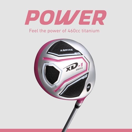 Aspire XD1 - Women's Golf Club Set - Pink