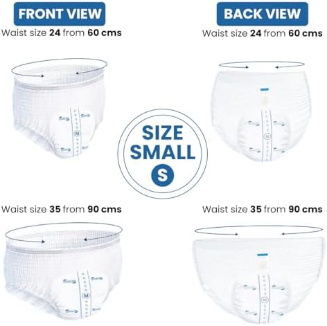 Comfy Life Premium Adult Diaper Incontinence Pull Up Pants – High Absorbency Adult Diapers for Women & Men - Adult Pull Up Nappy Pants for Comfort & Protection - Large Pack of 12 Pants