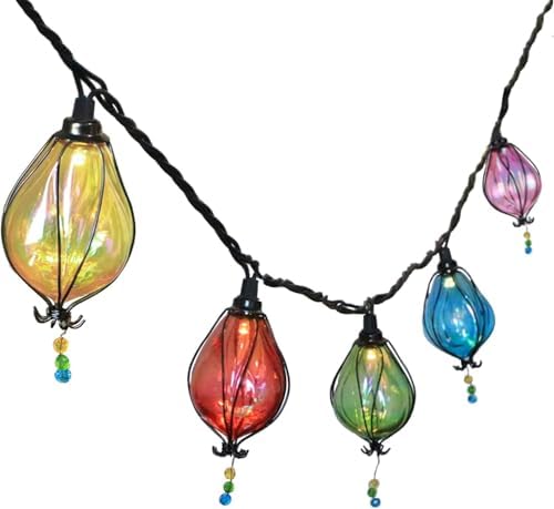 Vigdur Pineapple String Lights, 10FT Multicolor Patio Lights Outdoor