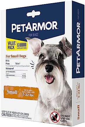 PetArmor Flea & Tick Topical Dogs 45-88 lbs, Fipronil, 3-Month | Ideal for Large Dogs 45-88 lbs; Kills Adult Fleas in 24-48 hrs; 3-month supply; Vet-Quality, No Rx Needed