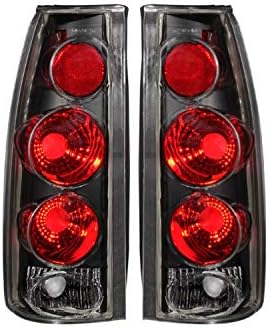 ANZO USA 211154 Dark Smoke 3D Style Taillight for Chevrolet GM Truck - (Sold in Pairs)