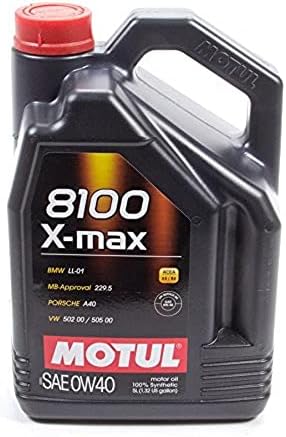 Motul MTL104531 8100 0w40 x-Max Oil1 Liter, 1 Large, 1 Pack