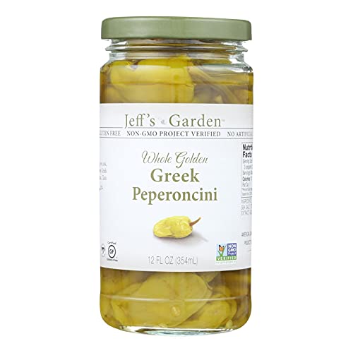 Jeff's Natural Jeff's Natural Greek Pepperoncini - Pepperoncini - Case of 6-12 oz.
